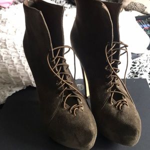 Lace up heels
